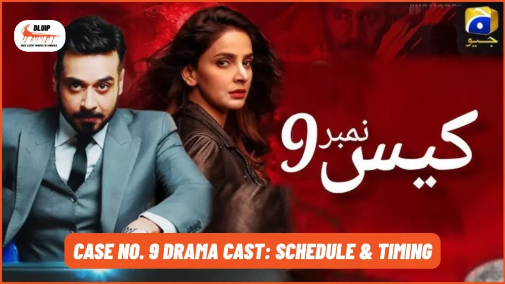 Case No. 9 Drama Cast Schedule & Timing