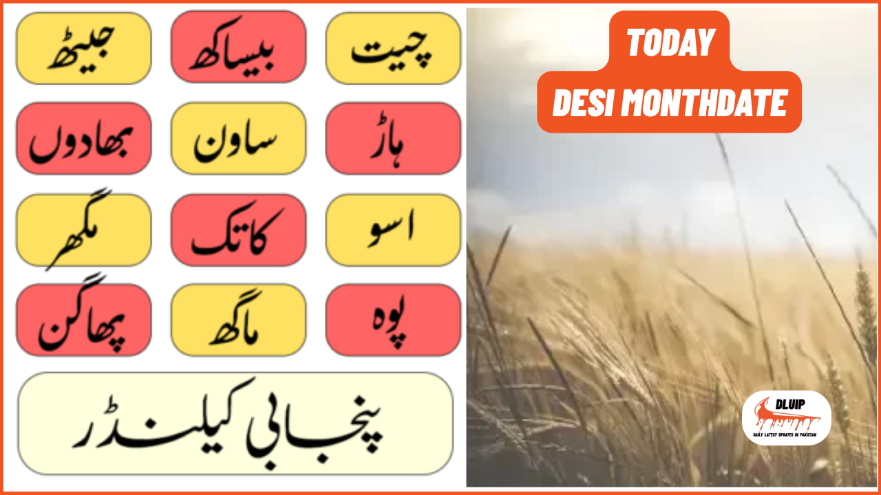 Today Desi Month Date