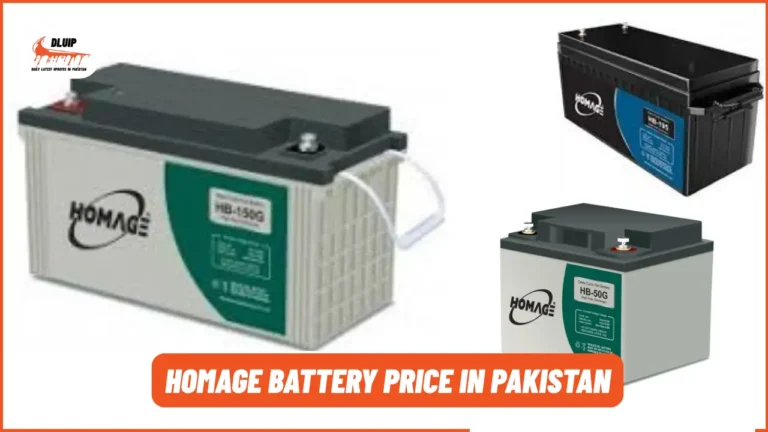Homage Battery Price in Pakistan