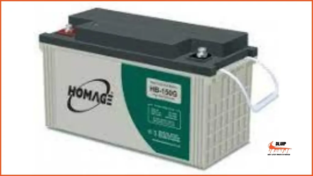 Homage Battery Rate in Pakistan