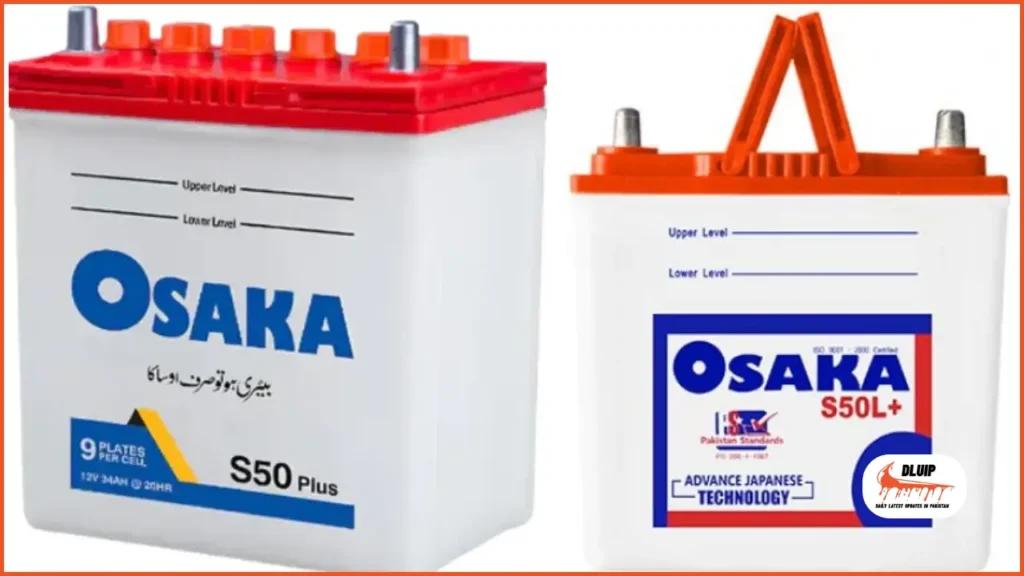Osaka Battery Rate in Pakistan