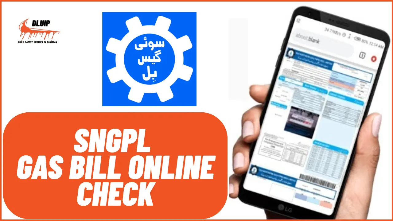 Gas Bill Online Check