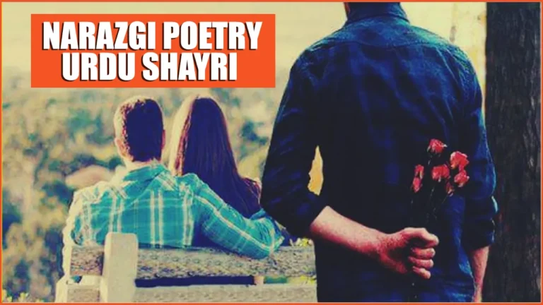 Narazgi Poetry in Urdu – Urdu Shayri For Lovers