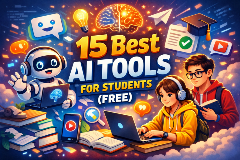 15 Best AI Tools for Students (Free)