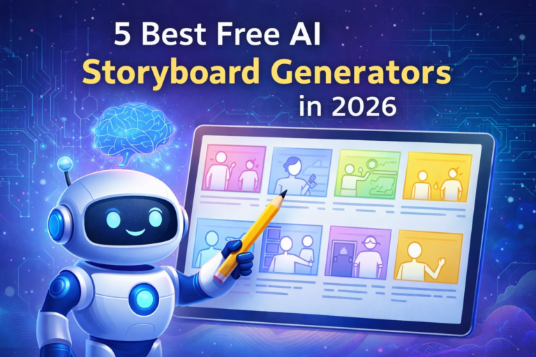 5 Best Free AI Storyboard Generators in 2026