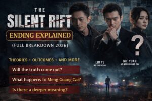 The Silent Rift ending explained featuring main characters in Chinese thriller drama