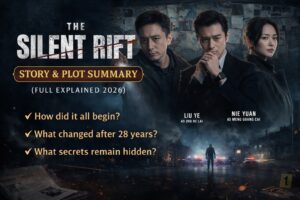The Silent Rift story and plot summary featuring main characters in Chinese thriller drama