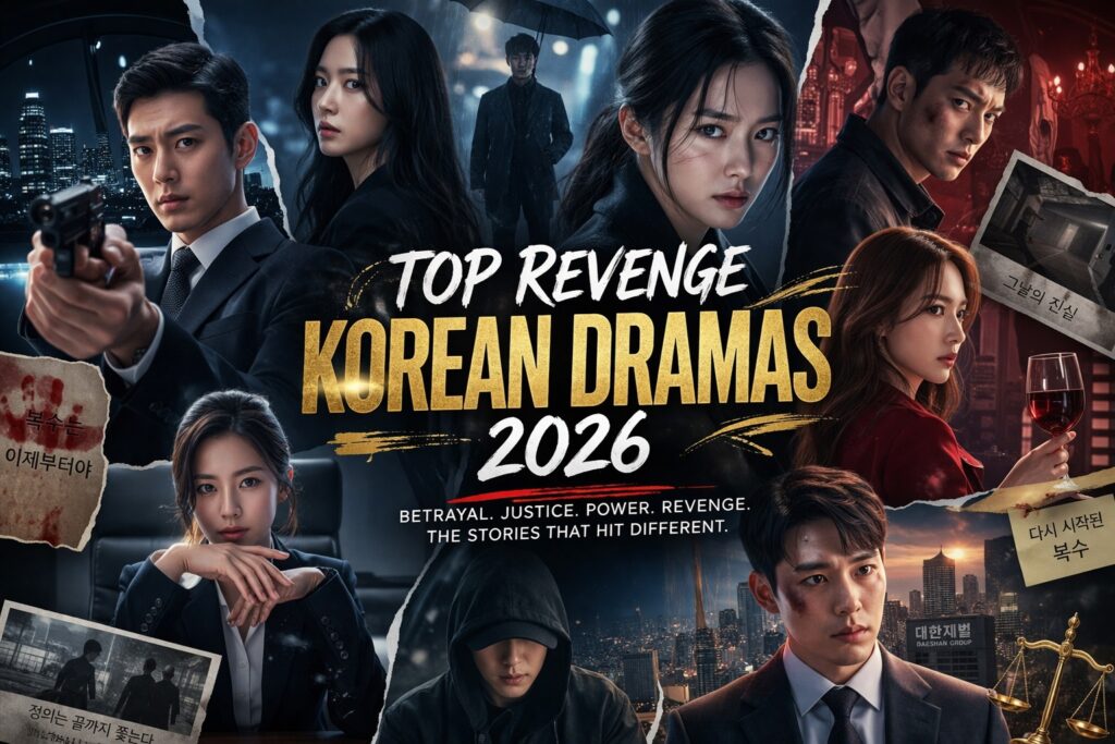 Top revenge Korean dramas 2026 featuring intense K-dramas with dark revenge storylines