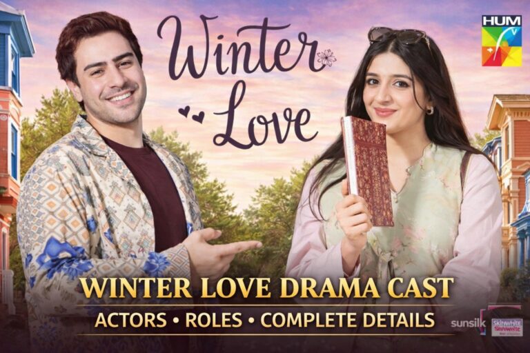 Winter Love drama cast featuring Mawra Hocane and Khushhal Khan in HUM TV drama